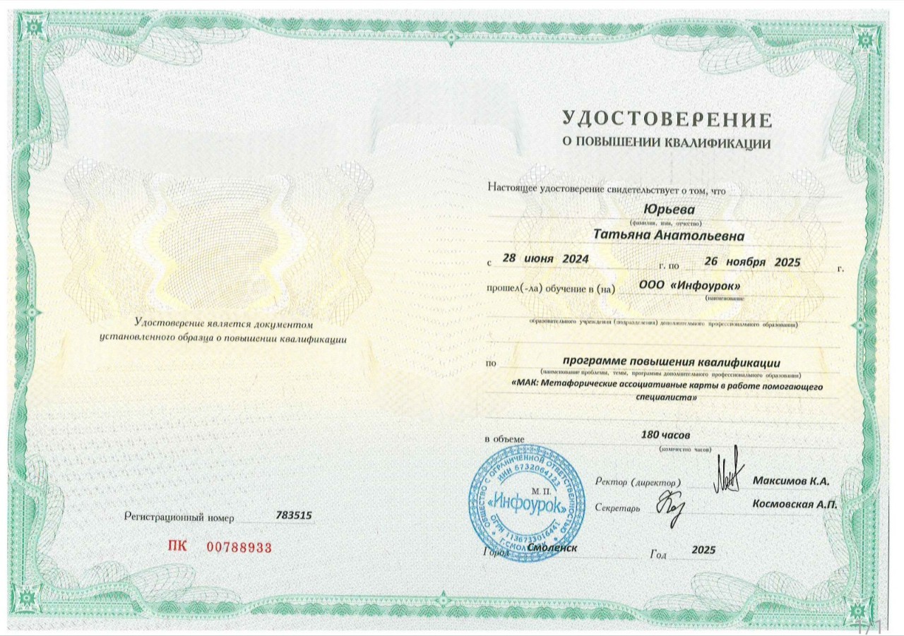 Метафорические ассоциативные карты